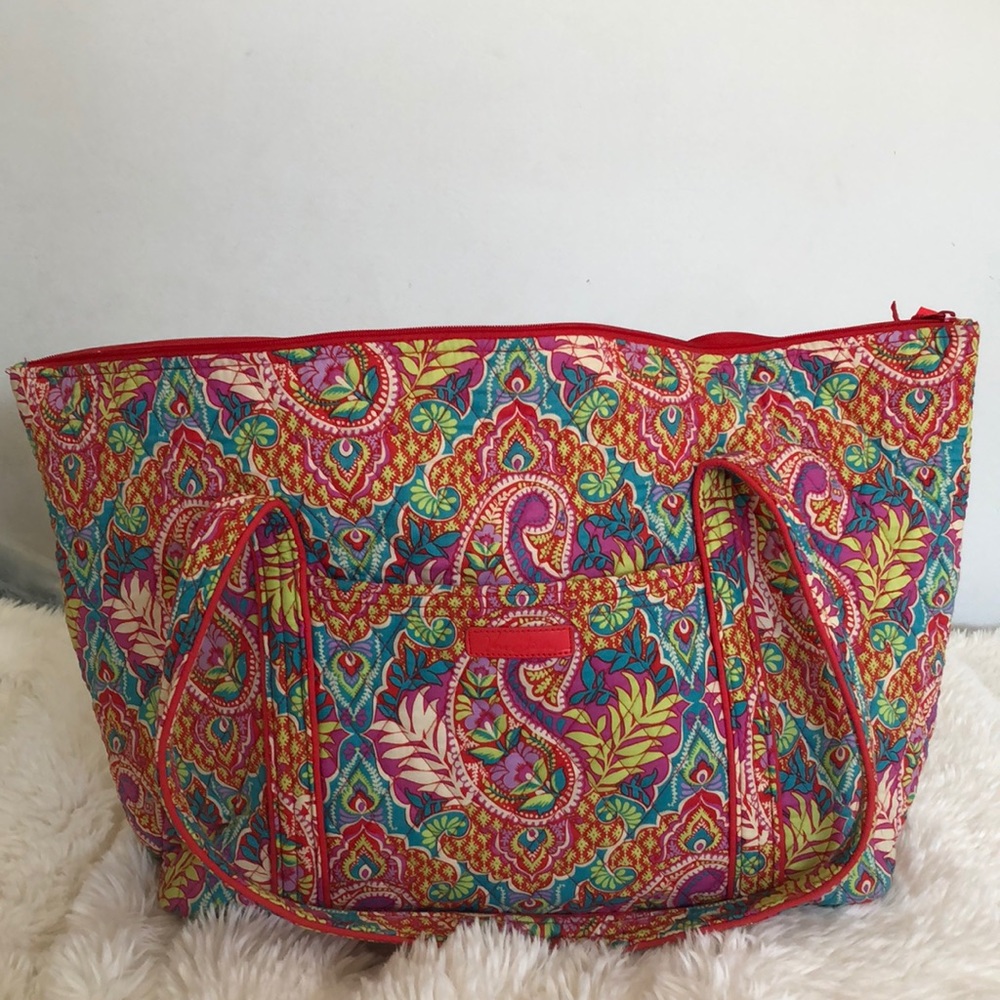 Vera Bradley Miller Bag - Paisley in Paradise